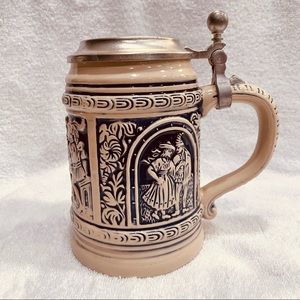 Vintage West German beer stein.